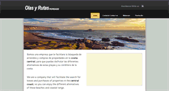 Desktop Screenshot of olasyrutaspropiedades.com